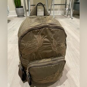 Zara | Bags | Zara Pebble Ostrich Leather Back Pack Bag Nwot  display picture 3
